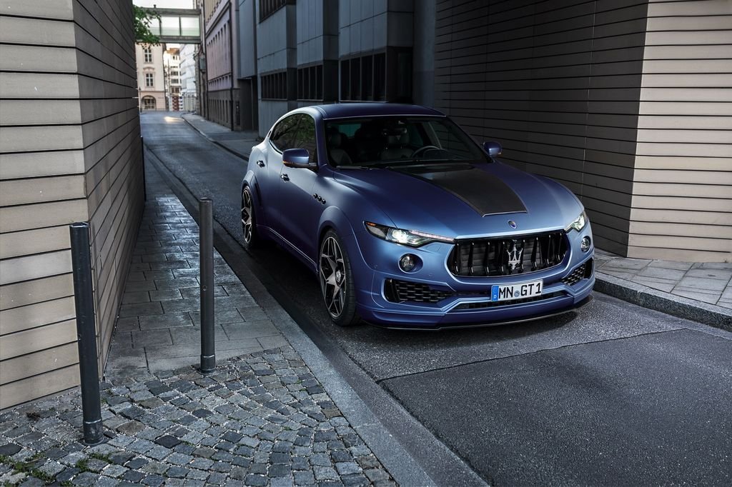 Uy lực đáng gờm của bản độ Maserati Levante Novitec Esteso