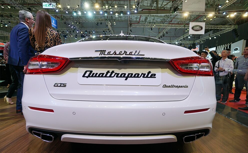 Maserati Quattroporte GTS như hỗ thêm cánh khi mang sức mạnh của Ferrari