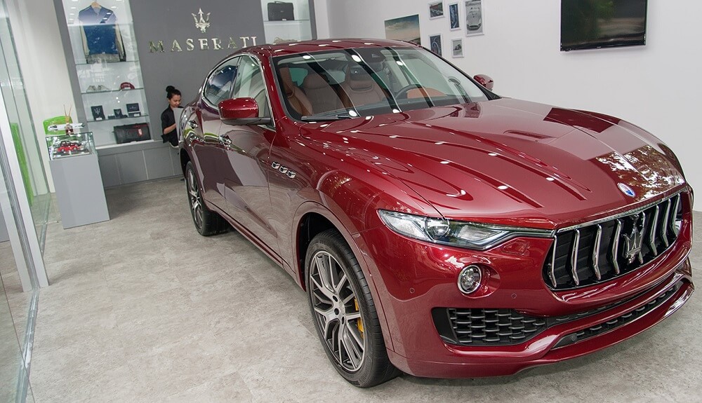 Maserati Levante màu Rosso Rubino độc nhất vô nhị xuất hiện